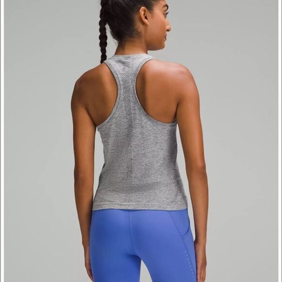 Lululemon | Swiftly Tech Racerback 2.0 | Gray stripe - Picture 2 of 7